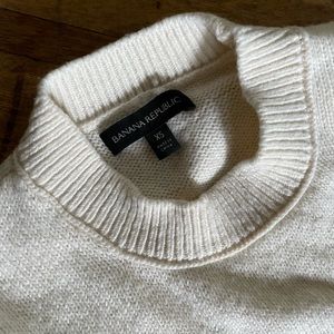Banana Republic cream sweater